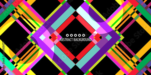 Geometric colorful abstract background