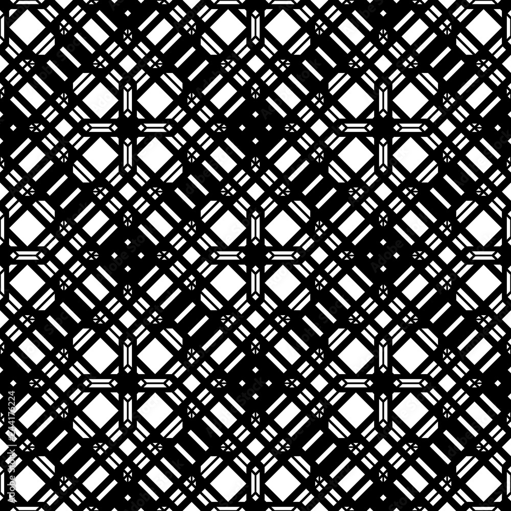 Design seamless monochrome grating pattern Design seamless monochrome grating pattern