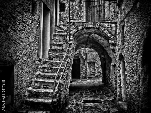 Borgo medievale di Zuccarello (Savona, Liguria) photo