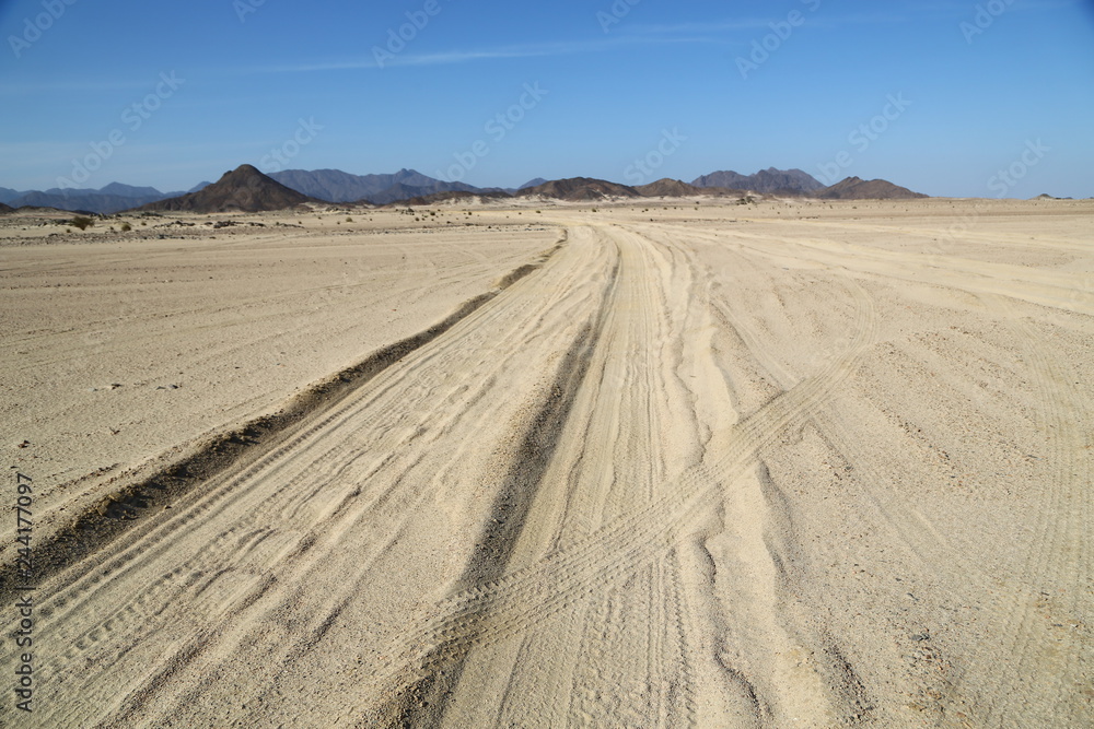 in the middle of the desert in the middle of the desert