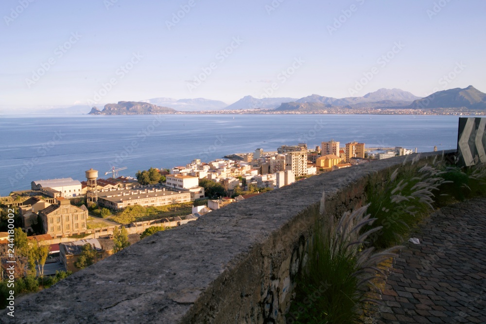 View of Palermo from Mount Pellegrino