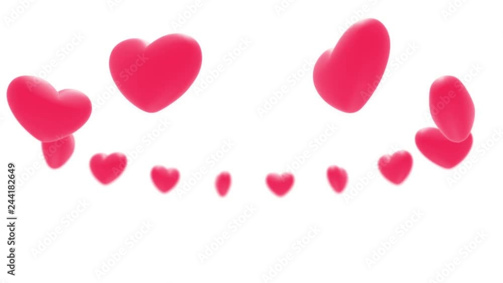 Heart love Space abstract background Heart love Space abstract background