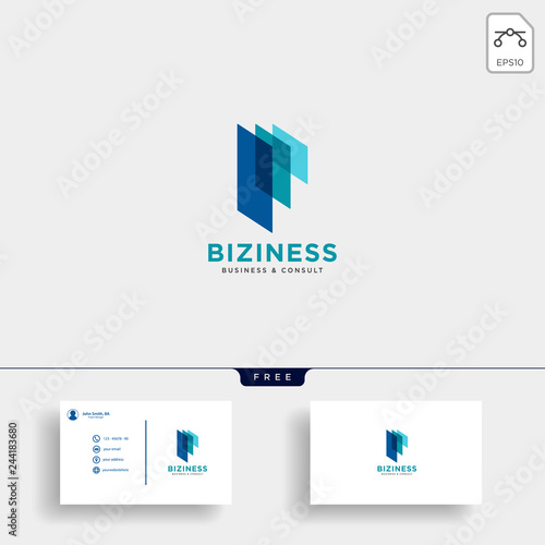 consulting, consult graphic statistic logo template vector illustration