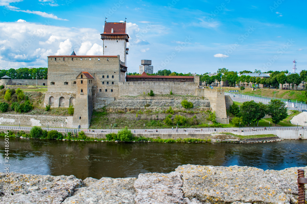 Castle and river