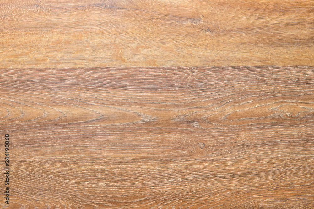 Fototapeta premium Brown wood desk table background.