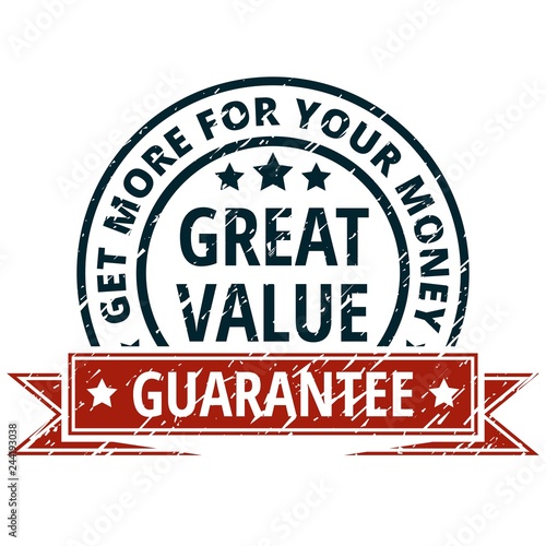 Great Value label illustration