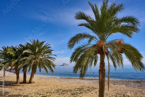 Fototapeta Naklejka Na Ścianę i Meble -  Altea beach Playa La Roda in Alicante