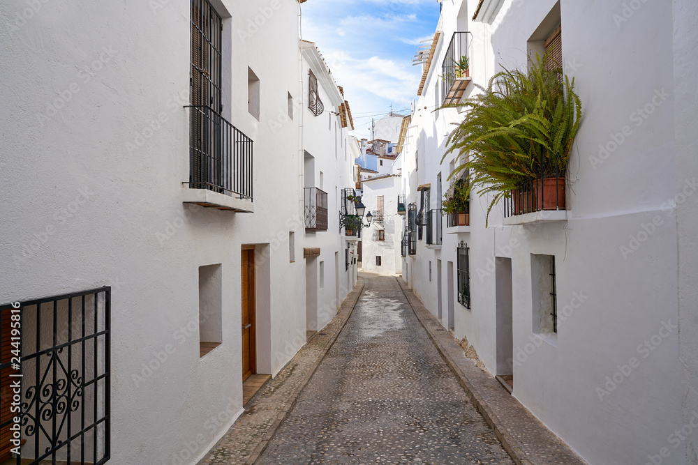 Altea white village in Alicante Spain