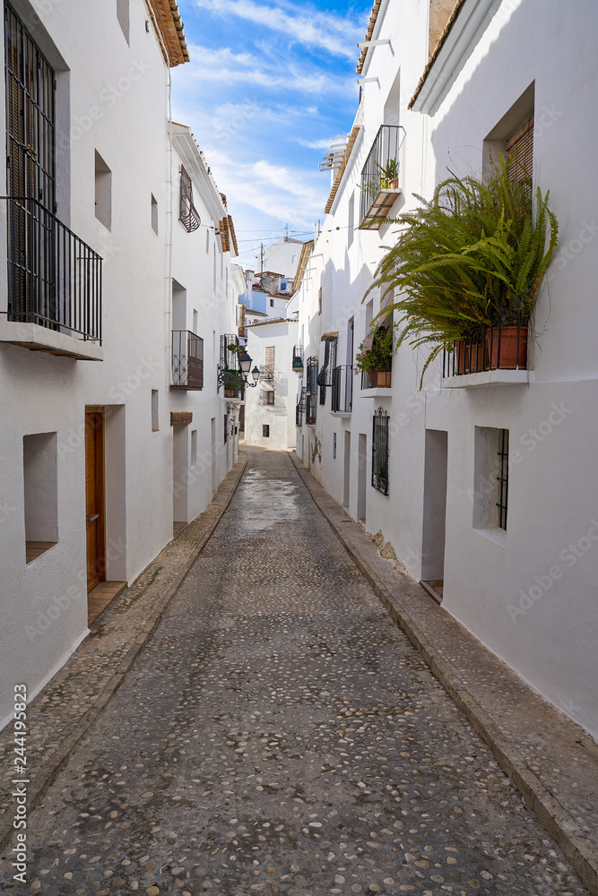 Altea white village in Alicante Spain