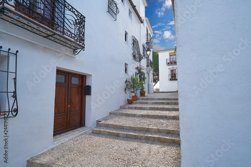 Altea white village in Alicante Spain