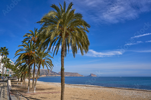 Altea beach Playa La Roda in Alicante © lunamarina