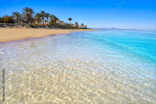 Denia las Marinas les Bovetes beach Spain photo