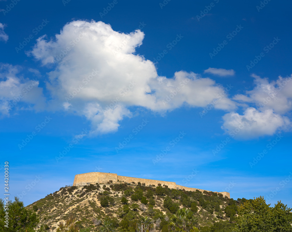 Guardamar del Segura Castle in Spain