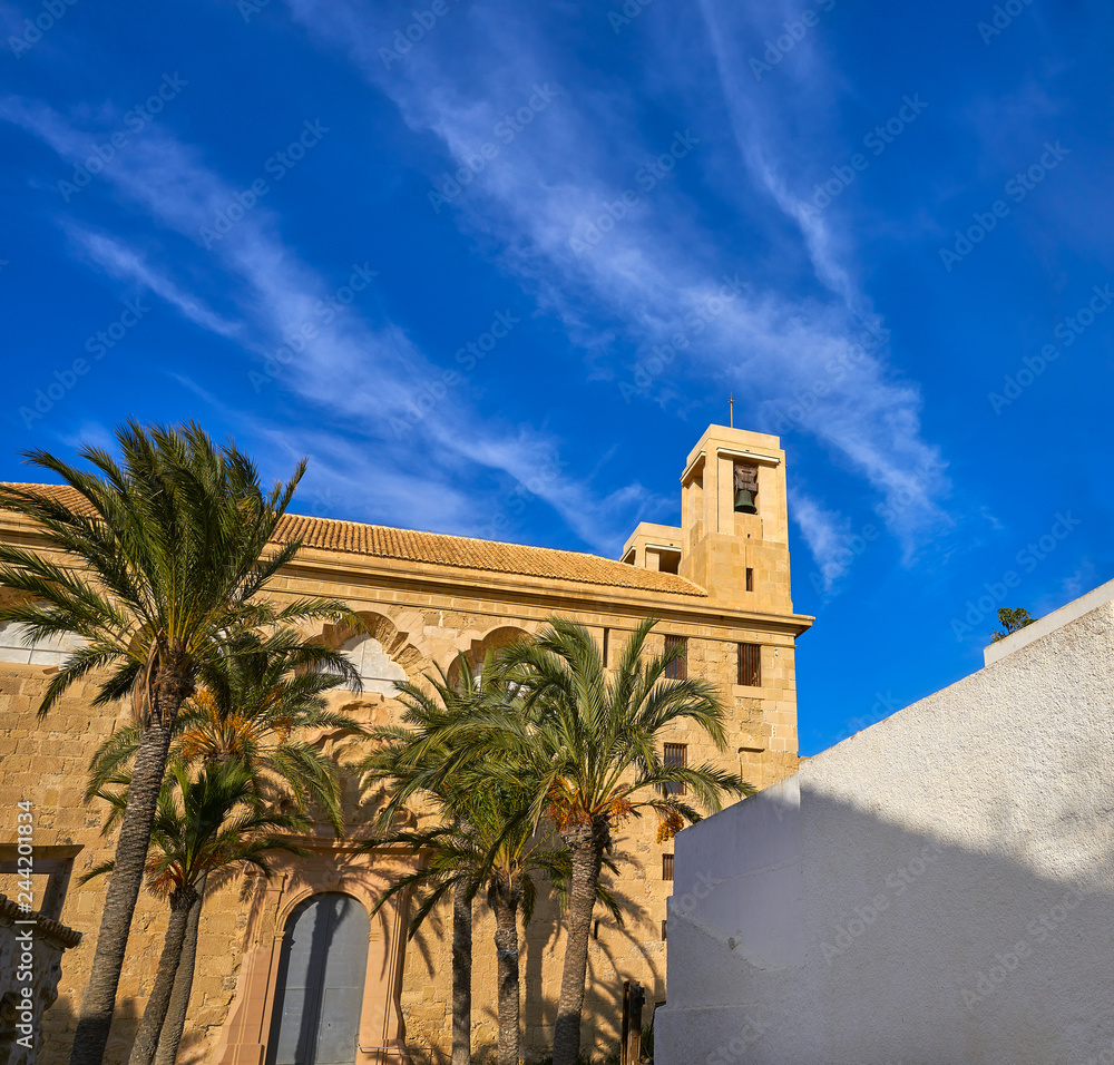 Nova Tabarca church in Alicante Spain