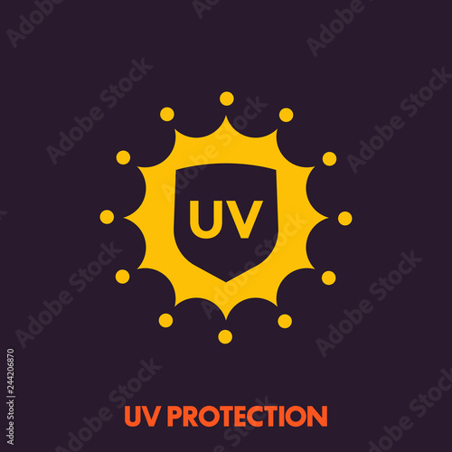 UV protection icon