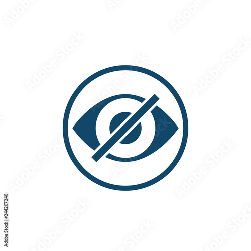 Free Download Hide icon with eye, hidden content - GFXLoad