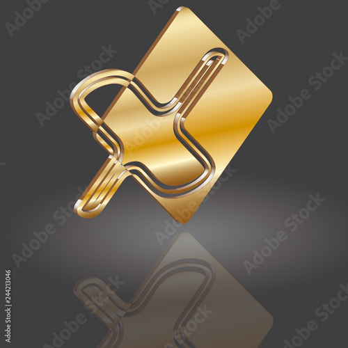 Goldquadrat X 2