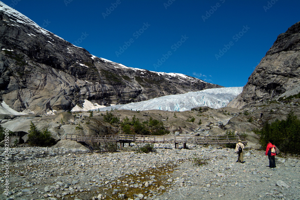 Norway, Jostedalen, Nigards Glacier
