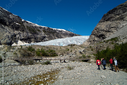Norway, Jostedalen, Nigards Glacier