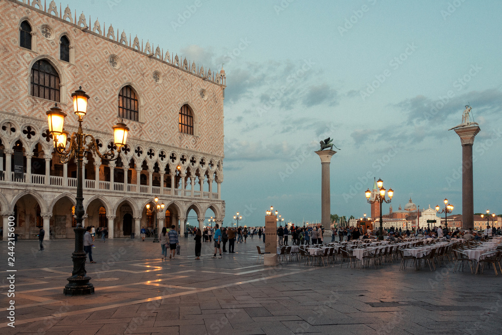 View of Venice. San Marco square
