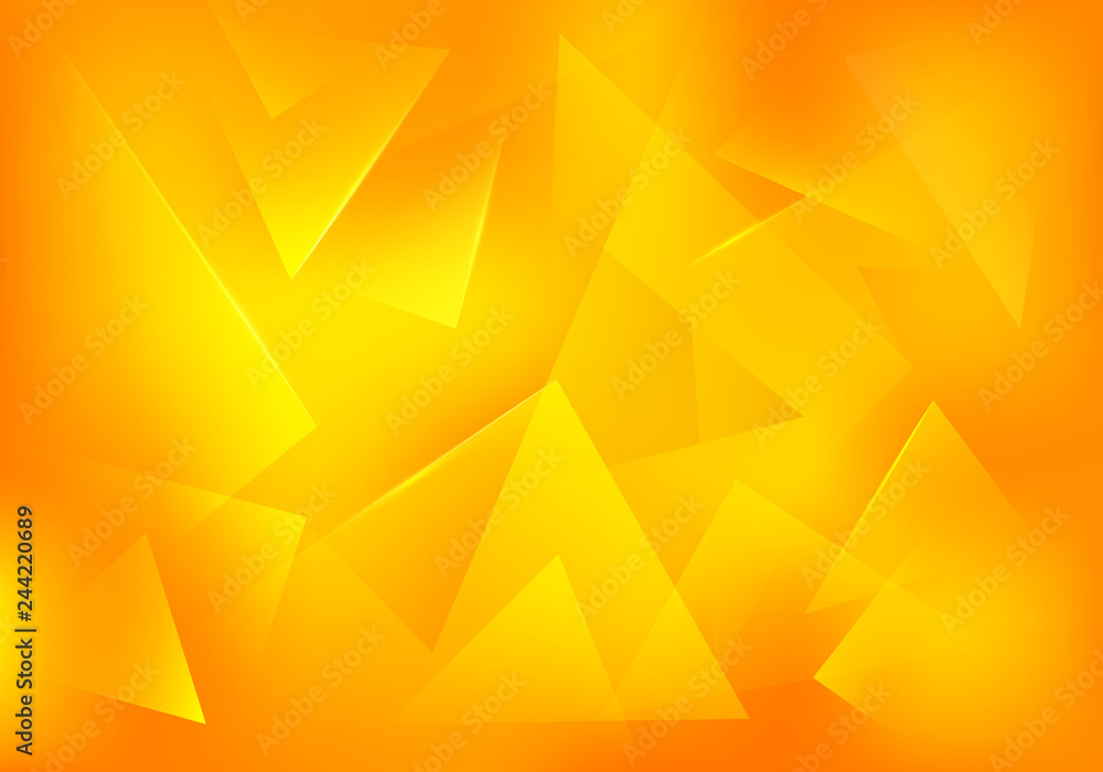 Vector Broken Glass Yellow Background. Explosion Abstract 3d Bg for Summer Party Posters, Banners or Advertisements. Vector Broken Glass Yellow Background. Explosion Abstract 3d Bg for Summer Party Posters, Banners or Advertisements.