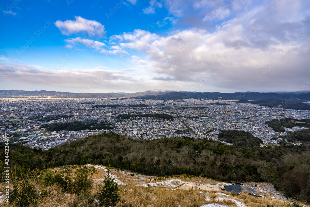 《京都》大文字から眺める京都市内