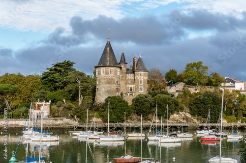 Castle of Pornic in French Brittany
