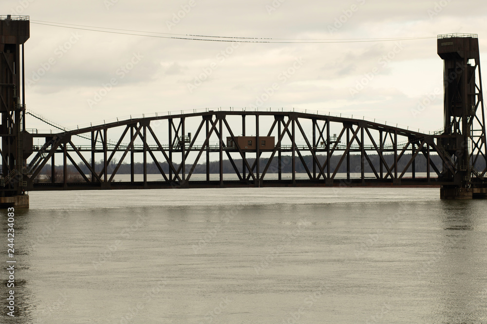 railroad bridge over the Tennessee River