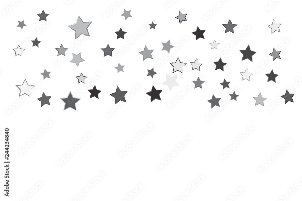 Grunge Confetti Stars Grunge Confetti Stars