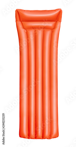 Red air mattress