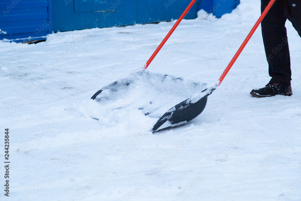 man shoveling snow man shoveling snow