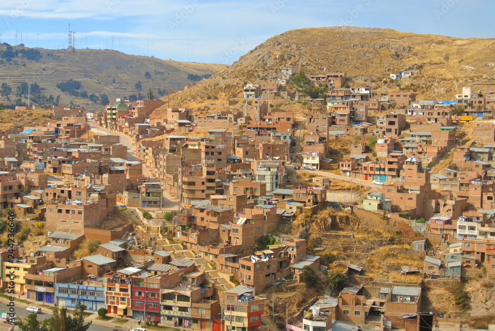 Puno, Peru, Titicacasee