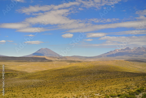 Landschaft in Peru Nähe Titicacasee