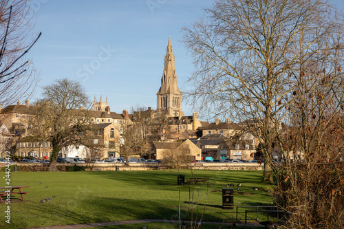 Stamford is a town on the River Welland in Lincolnshire, England