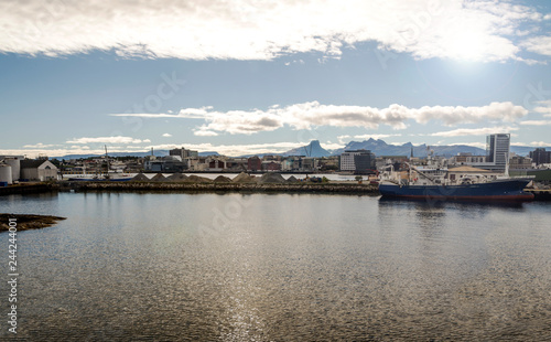 Harstad city in Norway © Tomas