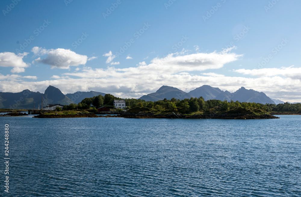 Nusfjord town in Norway