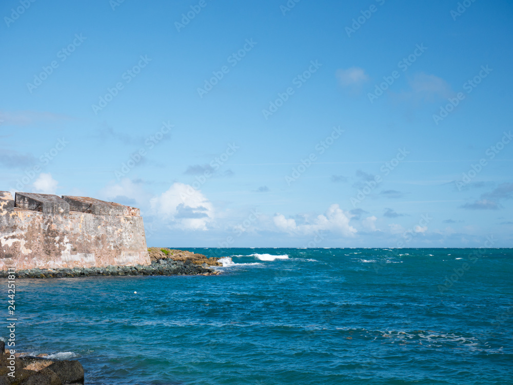 Fortin de San Geronimo de Boqueron (Fort San Geronimo), an abandonned fort in San Juan, Puerto Rico Fortin de San Geronimo de Boqueron (Fort San Geronimo), an abandonned fort in San Juan, Puerto Rico