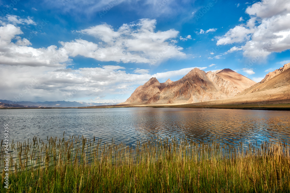 Ozero Lakes along the Pamir Highway, taken in Tajikistan in August 2018 taken in hdr