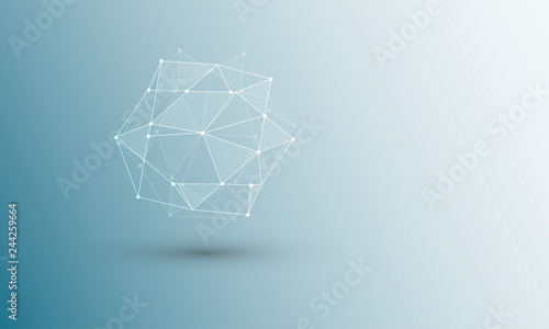 internet, connessione, forma, 3d, 