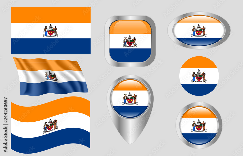 Flag of Albany, New York Flag of Albany, New York