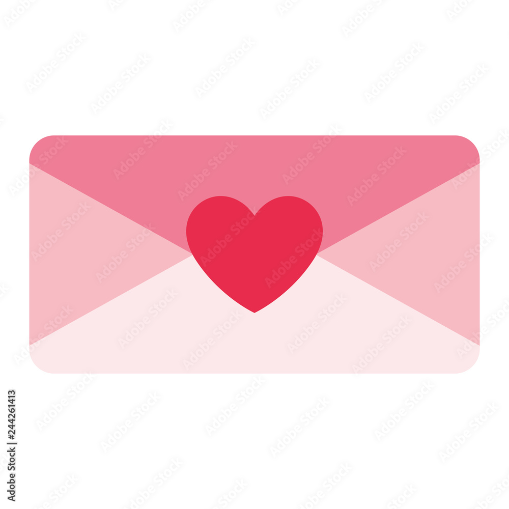 envelope with heart icon