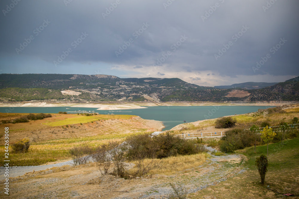 Naklejka premium Arapapıştı Lake in Turkey