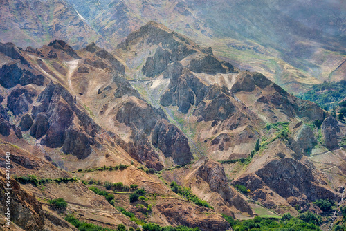 Pamir Highway in the Wakhan Corridor, taken in Tajikistan in August 2018 taken in hdr © Lukas