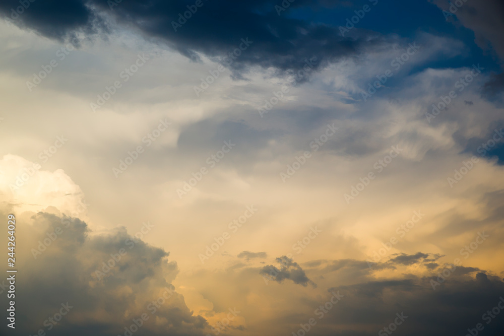 Cloudy Sky View