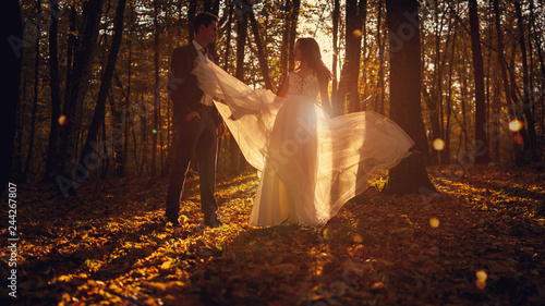 Happy couple.Wedding photo.Couple in love