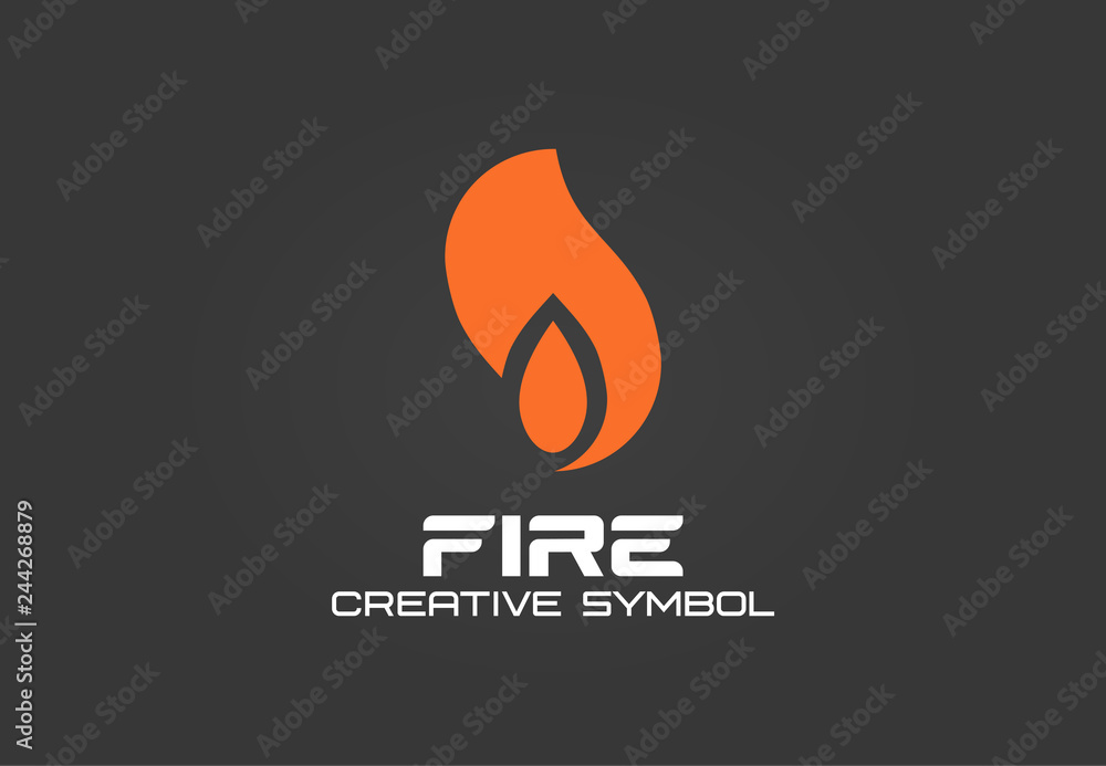 Fire creative symbol concept. Energy flame blaze abstract business logo. Flash gas ignite, smoke hot air shape, black bonfire burn silhouette icon. Fire creative symbol concept. Energy flame blaze abstract business logo. Flash gas ignite, smoke hot air shape, black bonfire burn silhouette icon.