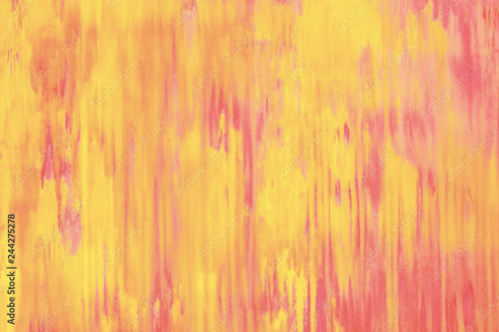 Fototapeta premium Pink and yellow abstract texture background for design.