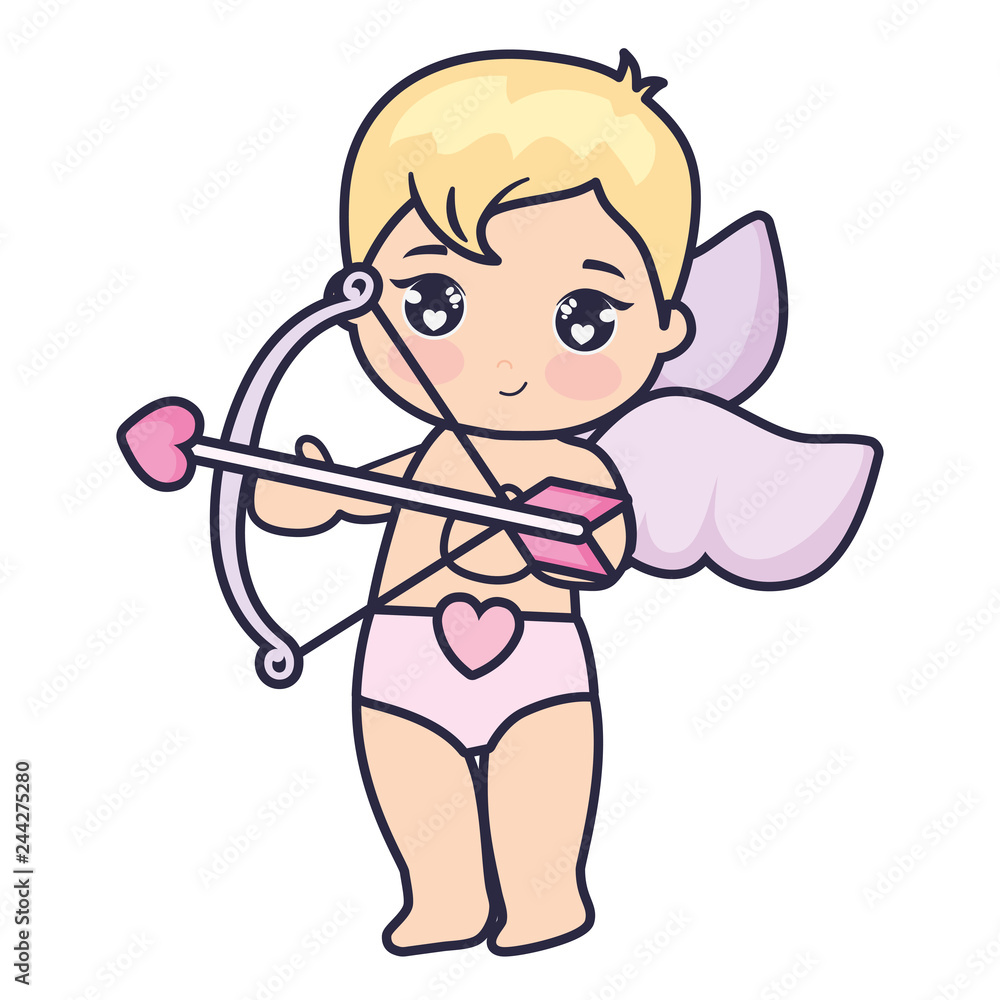 little cupid baby with arrow and bow little cupid baby with arrow and bow