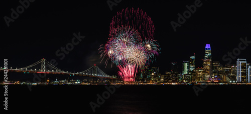 Fireworks in the Bay Area