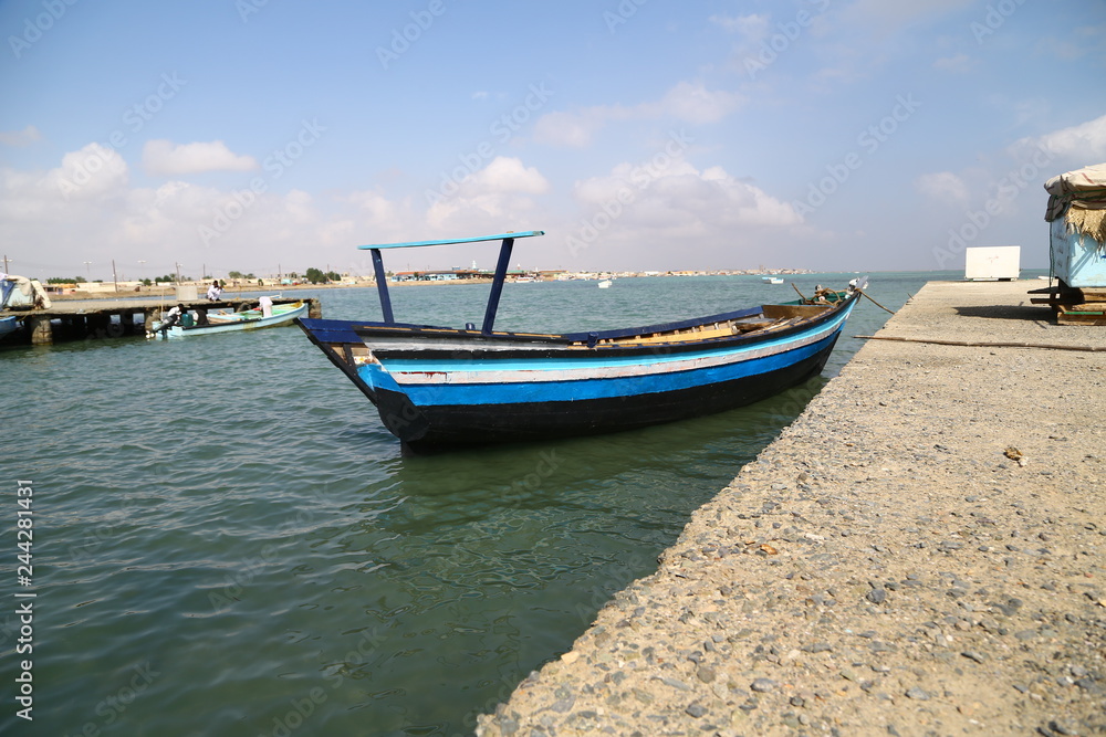  the old ship in the harbor